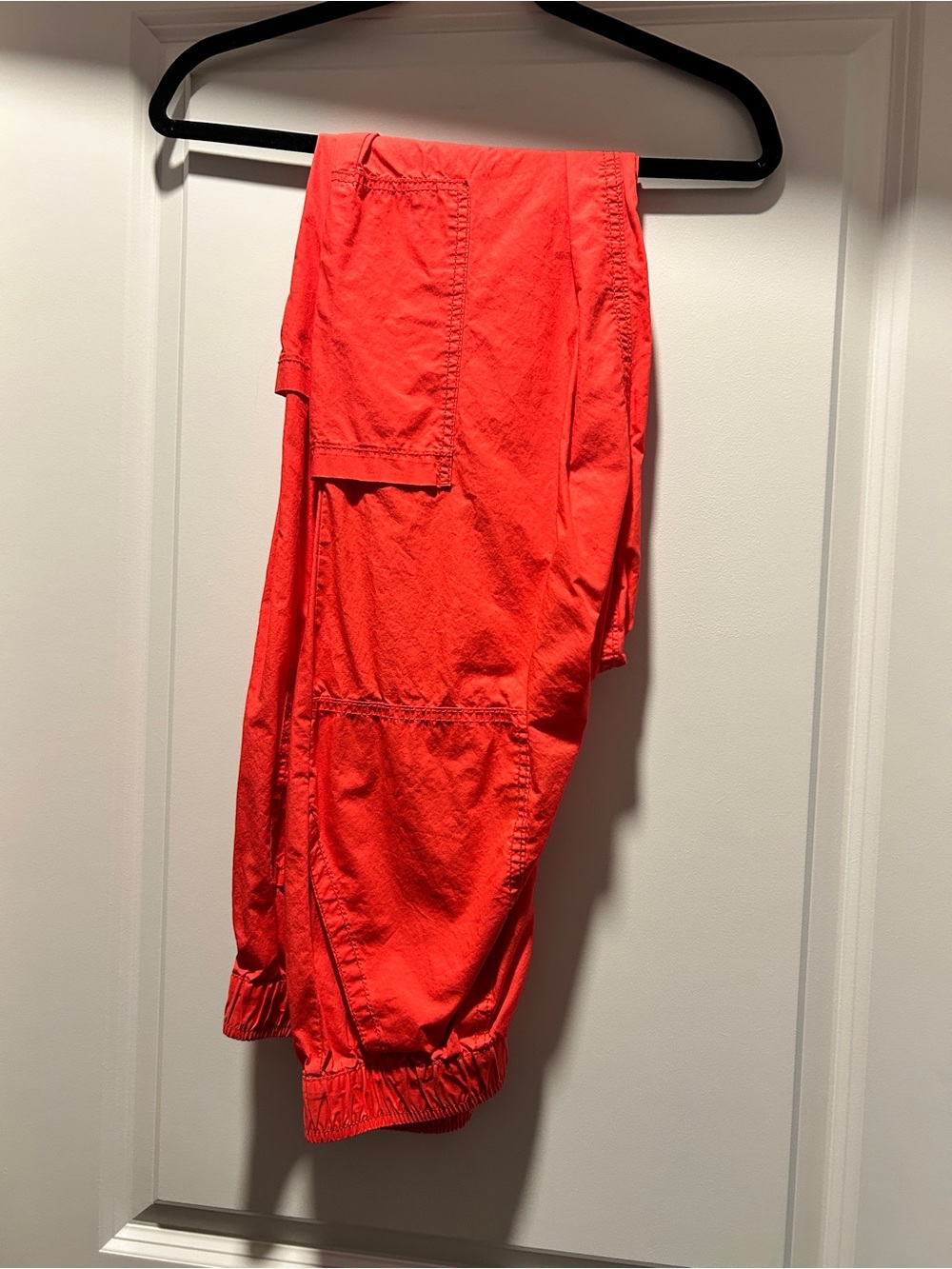 ASOS Design Red Utility Cargo Jogger Pants Women’s US 4 / UK 8 / EU 36